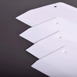 Plastic Cake Scraper Cream Cutting Knife Artifact Household Semicircle Scraper Cutter Baking Tools Utensilios Para Repostería