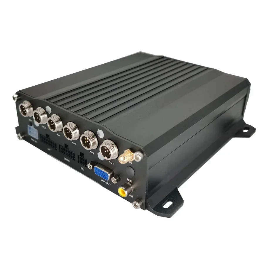New A&S Mdvr 8 4 Channel SD Card MDVR Kit H.265 1080P 3G 4G GPS Wifi Mobile DVR Camera Set
