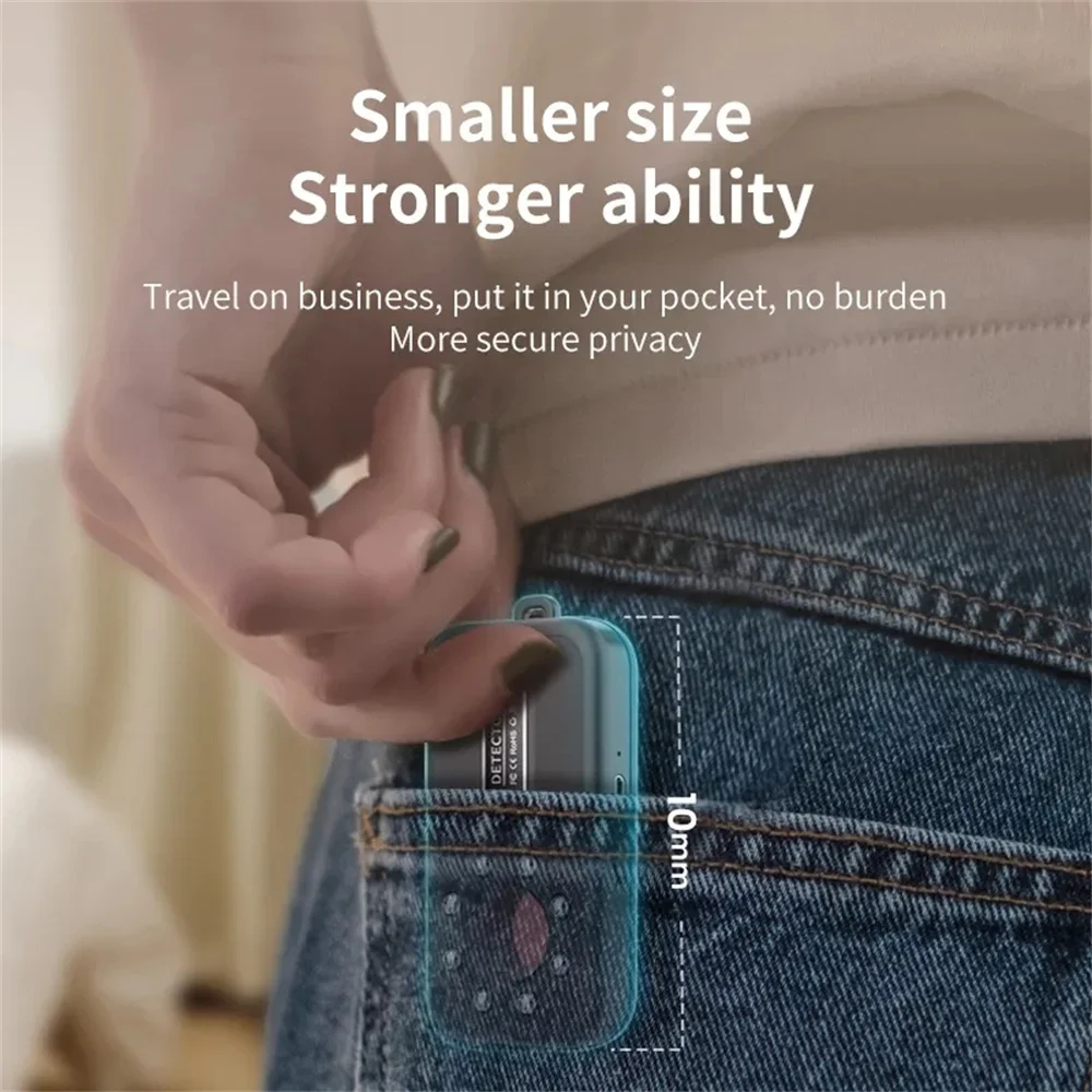 IR Detector Multifunctional Mini Bug Proof Lens Tracker Detection Wireless Camera Hotel Anti Surveillance Spy Peeping Scanner