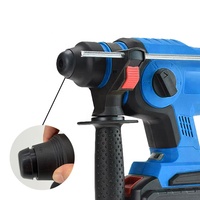 Factory Direct 1100W Hammer Drill Kit Brushless Power  Drills with 2 Batteries and 1 Charger