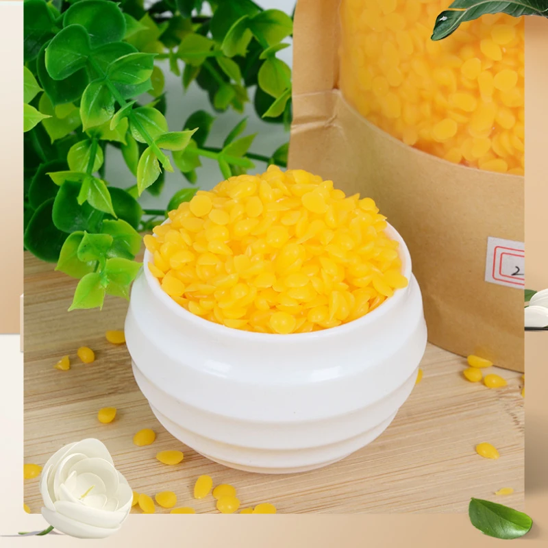 500g Yellow Beeswax Soy Wax Candles Aromatherapy Raw Materials Soap Making Supplies