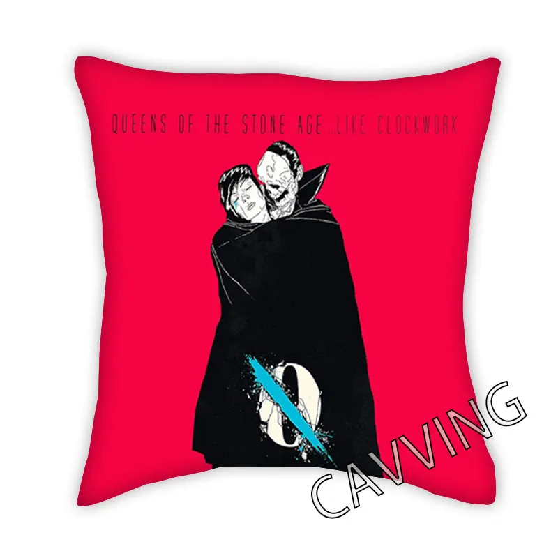 

Queens of the Stone Age 3D Printed Polyester Decorative Pillowcases Throw Pillow Cover Square Zipper Cases Fans Gifts Home Decor