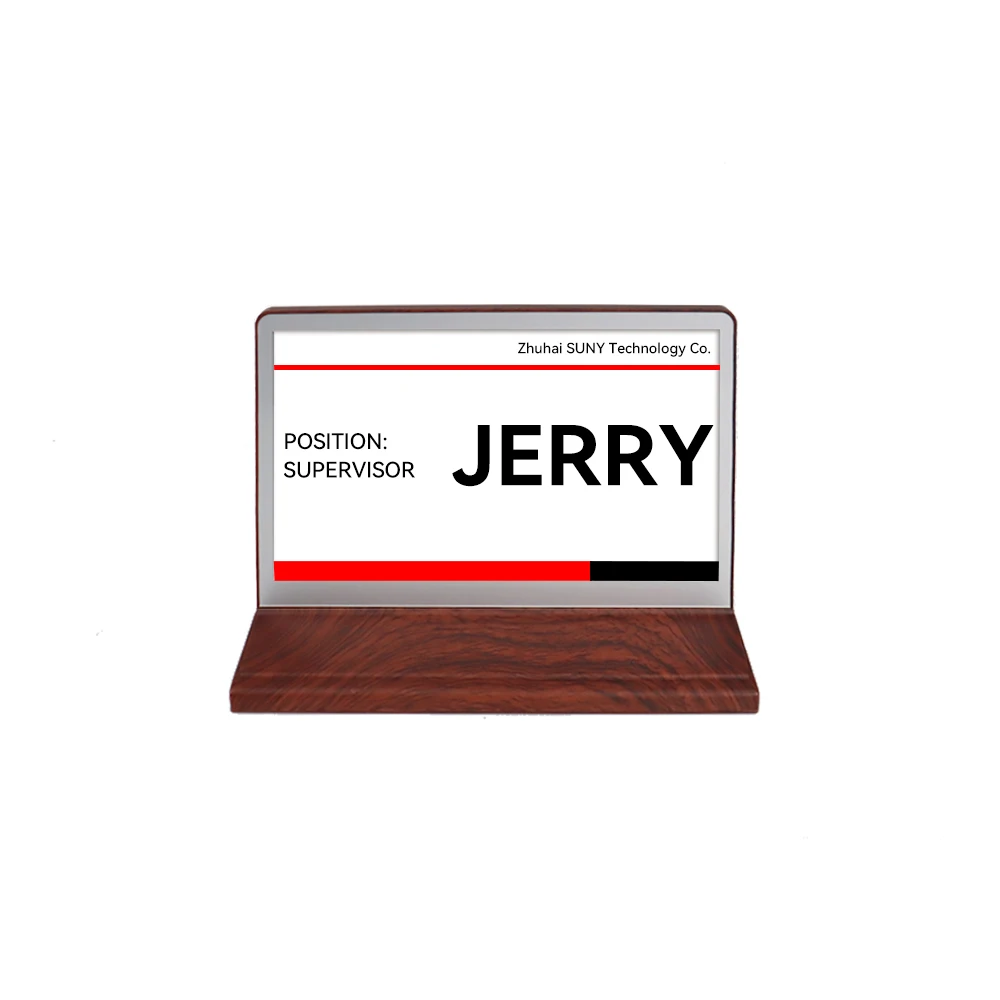 7.5 inch Double-Sided Electronic Conference E Ink Nameplate Table Digital Name Signs Electric Ink Screen