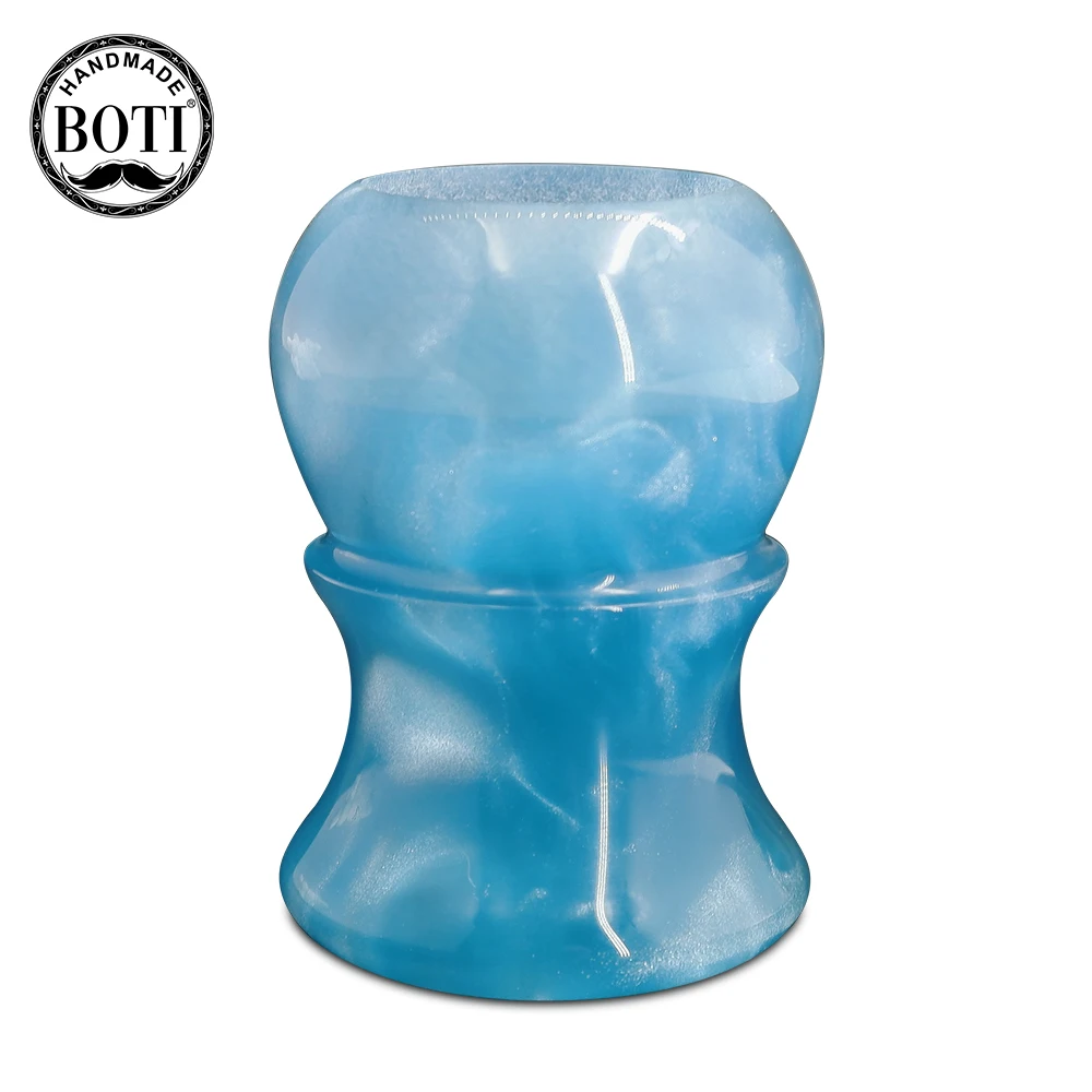 

Boti Wet Shaving Dwarf Blue Resin Handle Beauty Tools for Men with Razor Factory Outlet