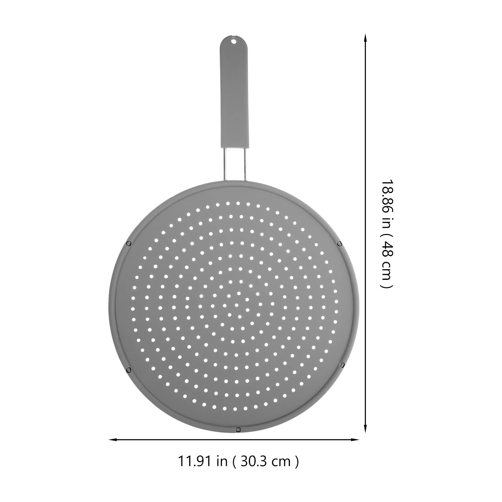 

Round Screen For Cooking Pan Mesh Guard For Skillet Silicone Handle Oil Splatter Guard Grease Splatter Screen
