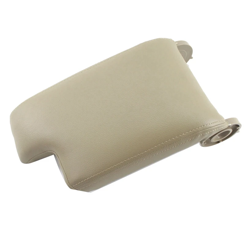 Complete Center Armrest Cover Console Lid Beige For BMW E46 98-06 Spare Parts Accessories Parts Fiber Leather