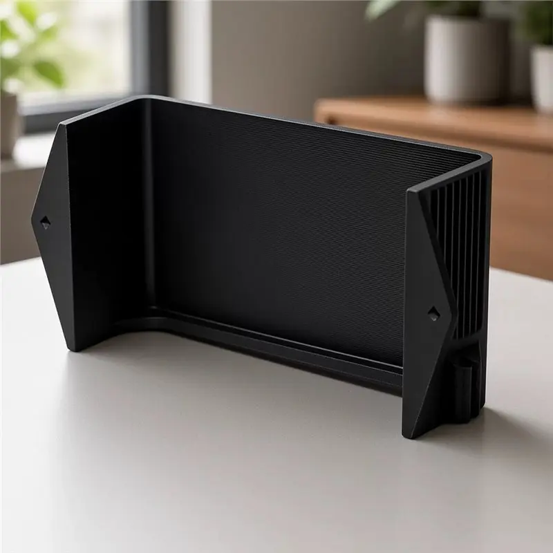 A97I-Audio Interface Holder Under Desk Mount Bracket Table Bottom Storage Rack Organizer Space