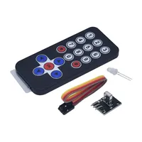 1-10KIT Infrared IR Wireless Remote Control Module Kits DIY Kit HX1838 For Arduino Raspberry Pi