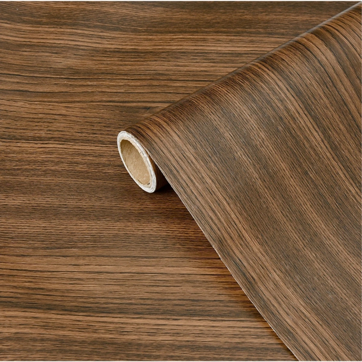Houtnerf PVC Zelfklevende Waterdichte Behangrol Decoratieve Vinylfolie Stickers voor Meubels, Kasten & Wanddecoratie