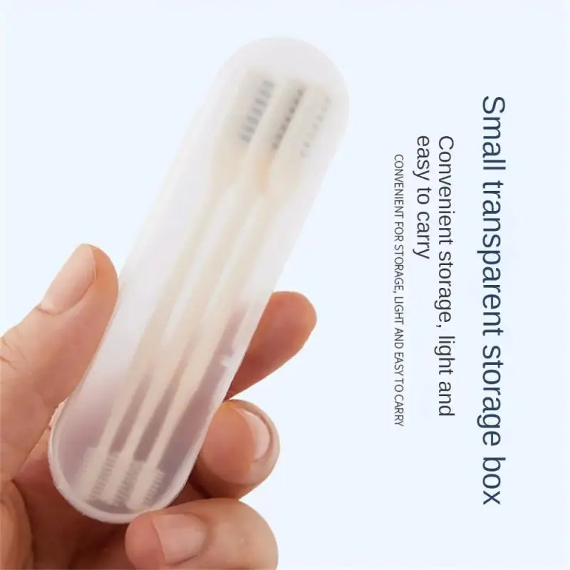 Portable Manual Nose Hair Trimmer Washable for Men and Women with Storage Box Waterproof Double Head Nose Hair Removal