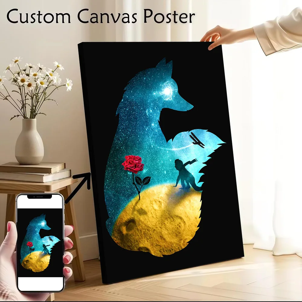 The Most Beautiful Thing (dark Version) Canvas Poster Customizable Pictures Wall Art Canvas Painting for Home and Decoration