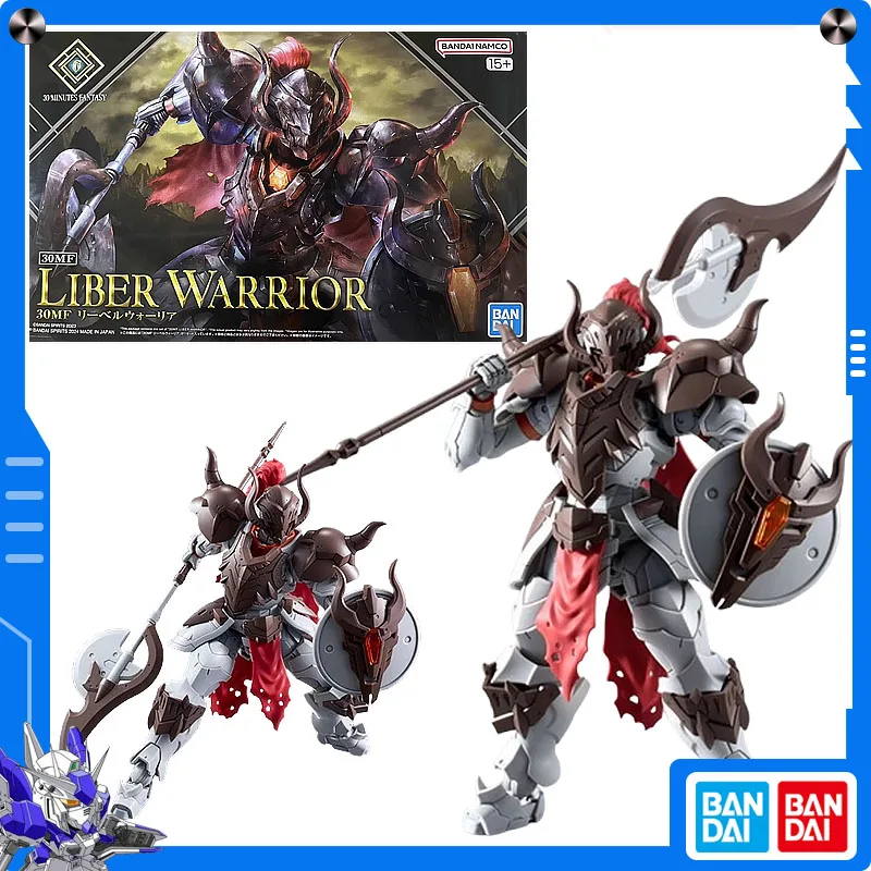

Original Bandai 30MF Liber Warrior 30 Minutes Fantasy Injection Kits Figure Anime Action Assembly Model Ornament Festival Gift