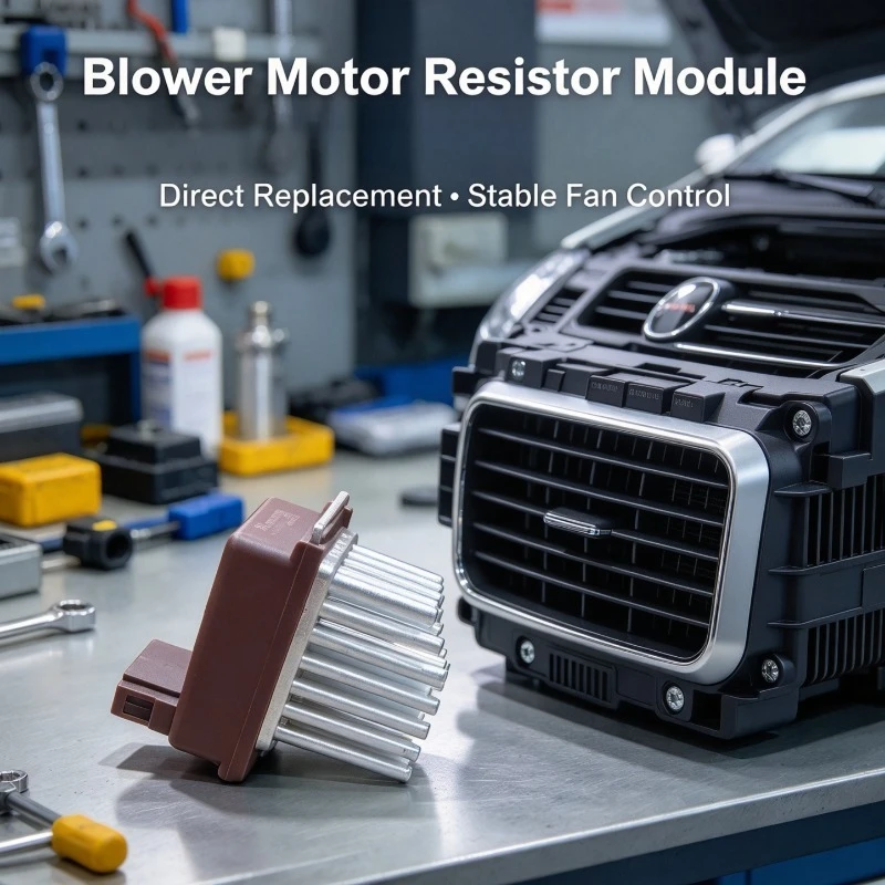 HVAC Blower Motor Compatible with VW TT Beetle Golf, Part Number 1J0907521, Heater Fan Replacement for Car Cabin Climate System