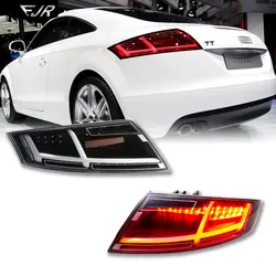Automotive LED Taillights for Audi TT 2006-2013 Tail Lights New Upgraded Car Rear lamps DRL Turn Brake Auto Accessories
