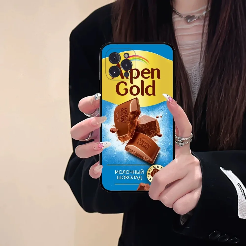 Chocolate Box Phone Case Silicone Soft For Iphone 16 15 14 13 12 11 Pro Mini XS MAX Plus X Cover