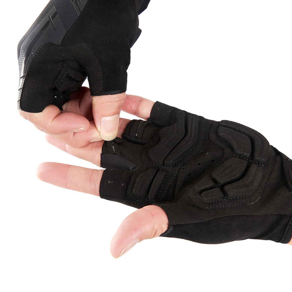 

Riding Hand Trainging Sports for Men Sports Motorcycle Training Cycling Anti-Skid Half Half Finger Gloves Gloves