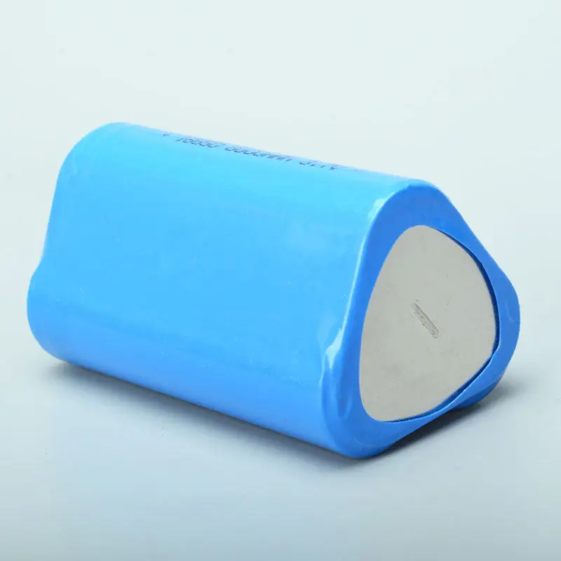 .。for Three 18650 parallel battery pack triangular lithium battery 3.7V 4.2V rechargeable T40 fishing light.。