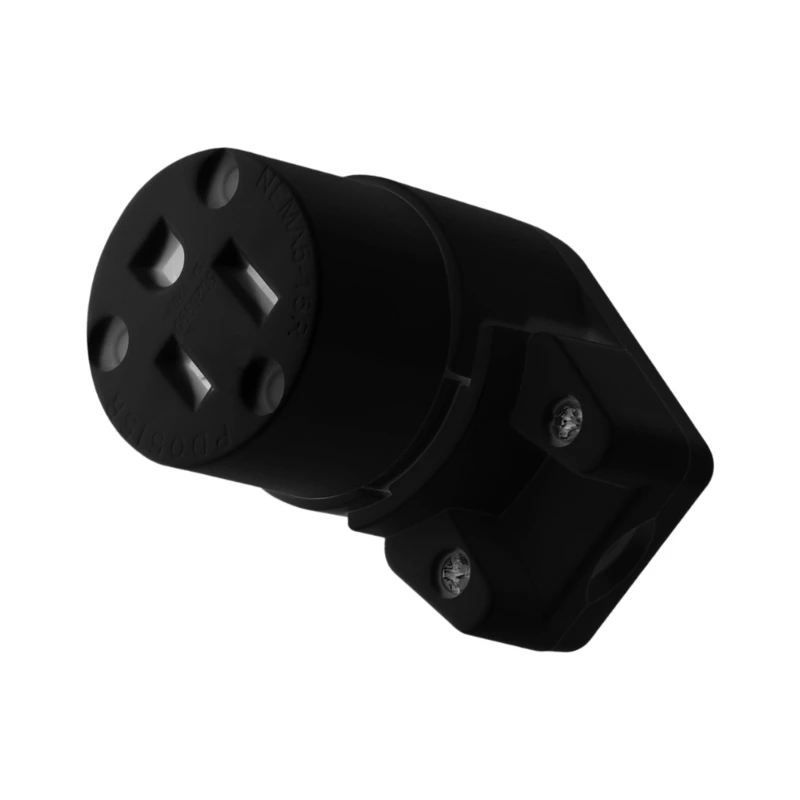 U55C Rotatable Power Receptacle AC110V Power Outlet Socket for NEMA 5 15R Standard