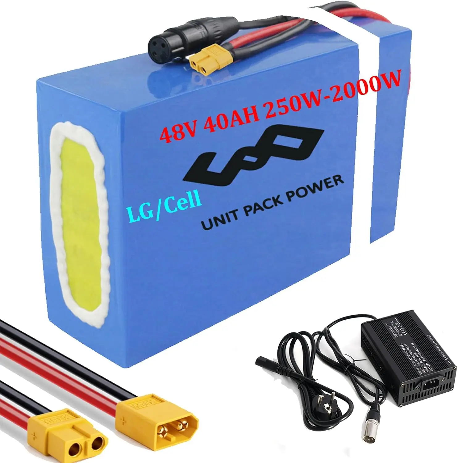 72V 25AH E-Scooter-Akku-Pack PVC 72V 40AH 60V 48V 40AH für 5600W 3300W 1500W 2000W Motorrad Elektrofahrzeug Dreirad Trike Motor