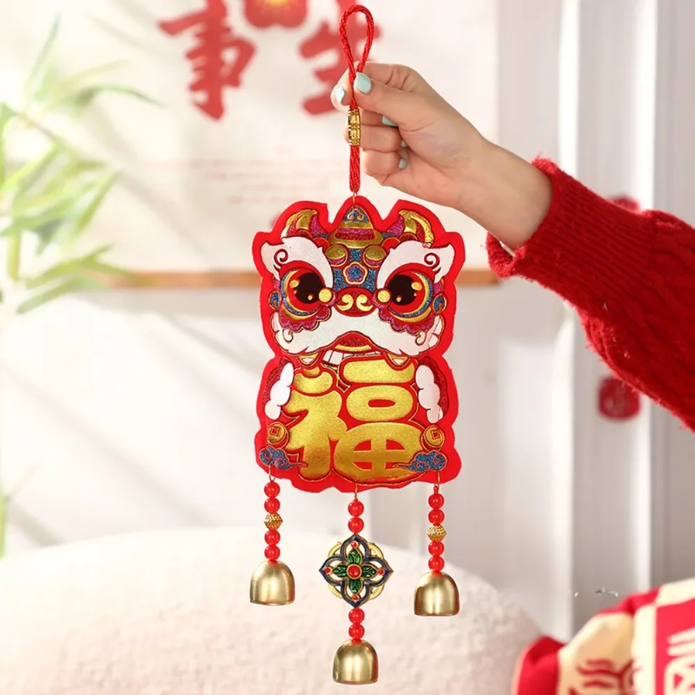 Itens de decoração de ano novo chinês tradicional ano novo pendurado cordas sino pendurado decoração primavera festival ornamentos