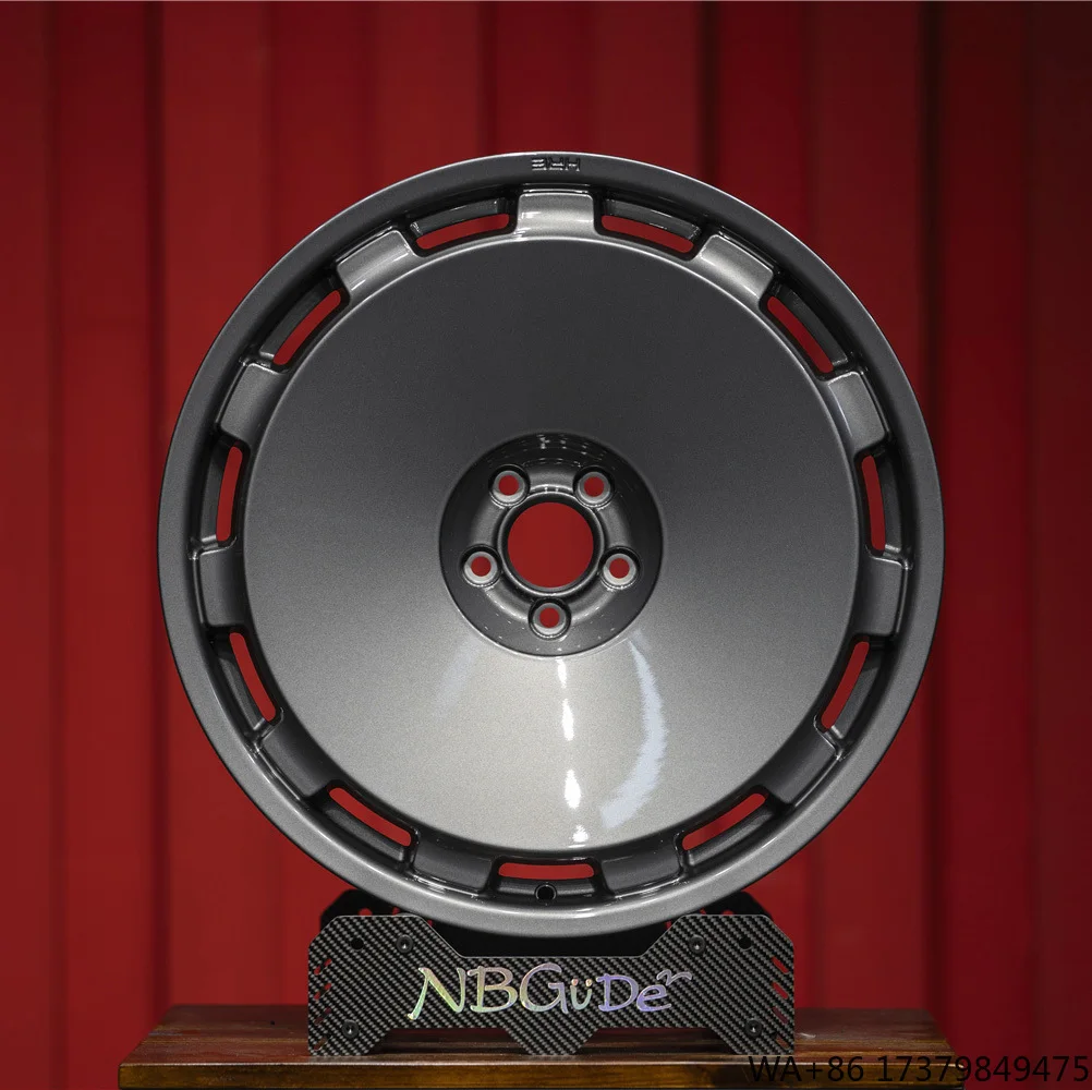

Custom Black Solid-Design Forged Wheel 6061-T6 Aluminum Alloy 5x112/5x114.3/5x120 Custom Luxury Car Fitment