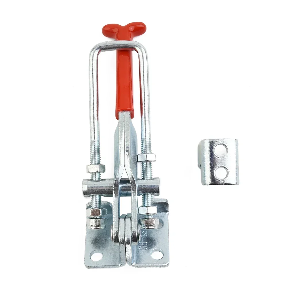 Ferro galvanizado Red Woodworking Toggle Clamp, equipamentos duráveis, fácil de instalar, bom transporte, GH-431, GH-40323, GH-421