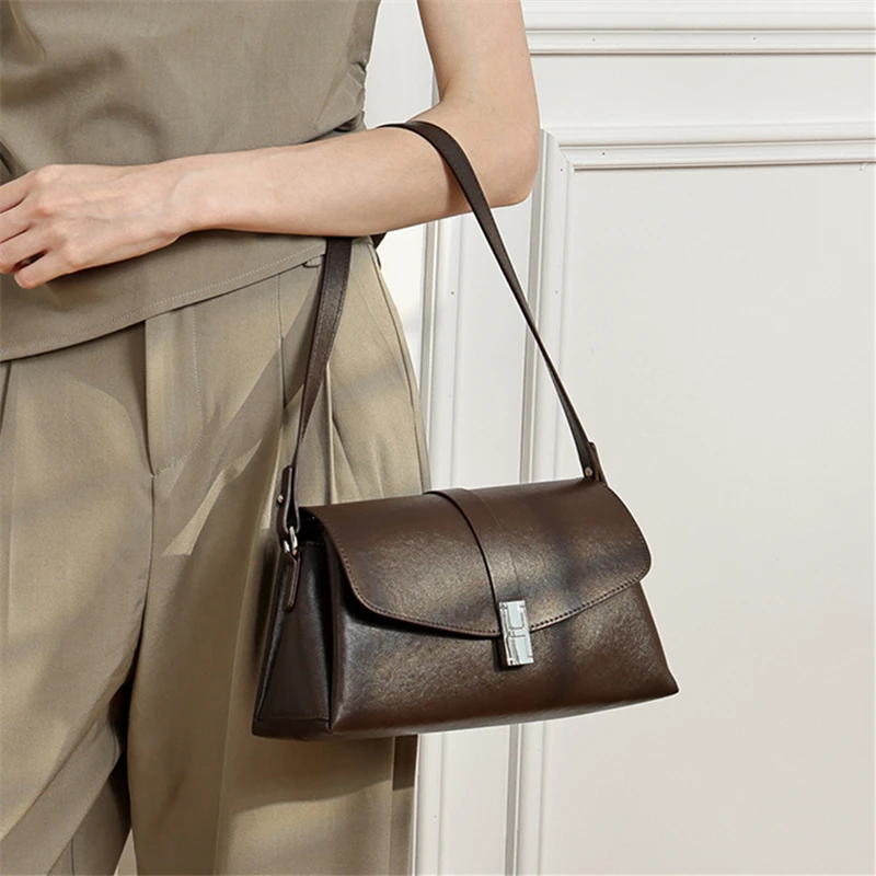 BURMINSA Tas Selempang Kulit A - Leather Work Handbags For Women ulasan dan harga