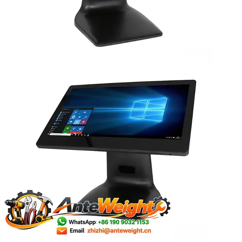 All-In-One Dual Screen POS System Terminal Ordinateur De Caisse Windows Cash Register Intel I5 15.6'' Capacitive Touch