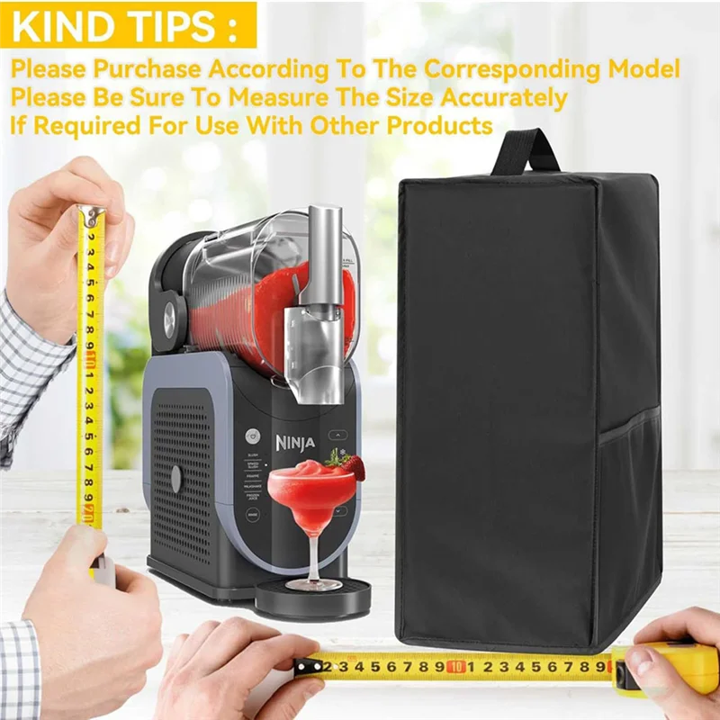 

B08B-Slushie Machine Cover For Ninja Slushi FS301C/FS301/FS300/FS299 Heat-Resistant Waterproof Bag