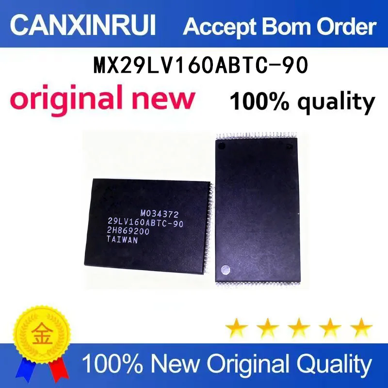 

(5-100 Pieces) 29LV160ABTC-90 MX29LV160ABTC-90 TSOP-48 brand new in stock