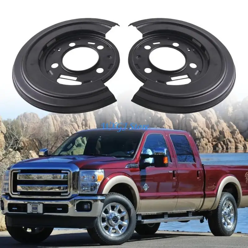 

37JE 8C3Z2209A 8C3Z2210A YC3Z2209FA YC3Z2210CA Rear Brake Dust Protector Shield Backing Plate for F250 F350 F450 F550 924-212