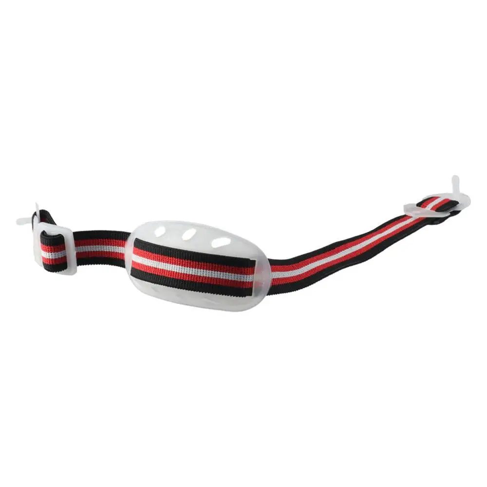 Sangle de menton pour casque noir respirant, blanc et rouge, casque rigide, couvre-chef en plastique, Protection pour chantier de Construction