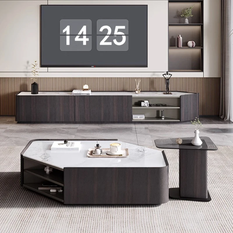 

Итальянский журнальный столик из каменной плиты, скандинавский роскошный элитный креативный журнальный столик, минималистичный дизайнерский журнальный столик, мебель для дома Escritorios FYCT