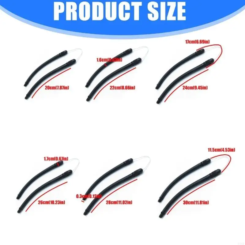 340F Quick Assembly Rubber Harpoons Elastic Latex Tube 20-30cm Speargun Band Spearfishing Band Latex Tube Fishing Accessories view 6