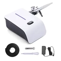 Tattoo Beauty Model Nail Art Cake Decoration Airbrush Air Pump Set Baking Tools
