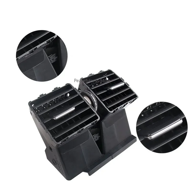 12-19 مناسبة لمرسيدس بنز GLS ML320 ML350 GL450GLE W166 مكيف الهواء الخلفي الخلفي منفذ الهواء شفرة طقم تصليح #4