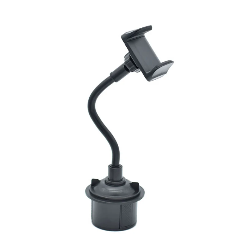 Universal Car Mount Adjustable Cup Holder Stand Cradle For Cell Phone Mobile GPS Black