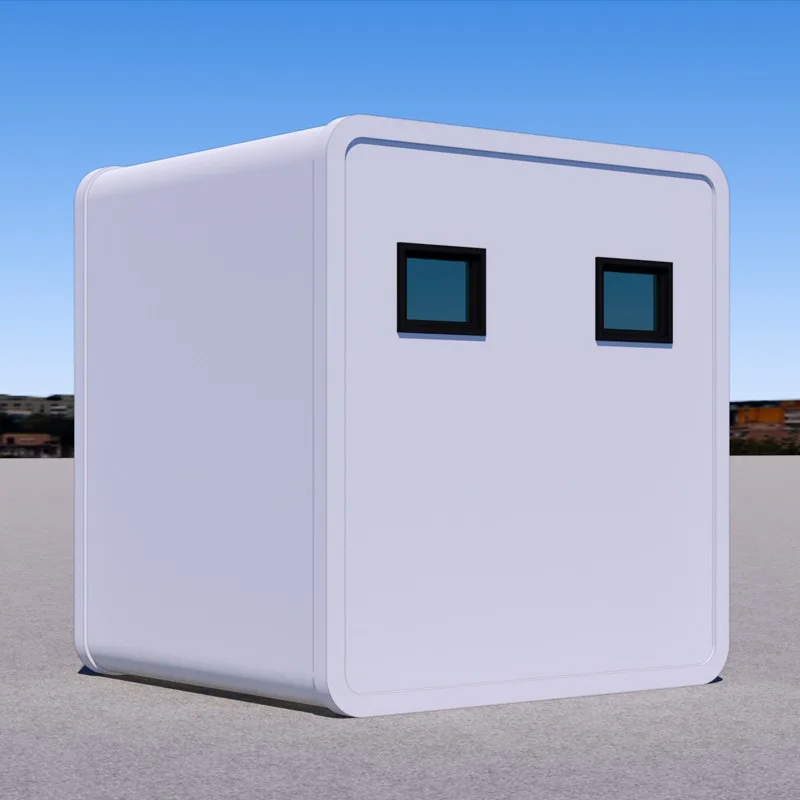 Toilettes mobiles d'urgence multifonctionnelles à déploiement rapide, construction durable, résistance aux intempéries