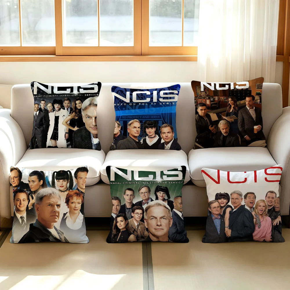 Drama TV N-NCIS cushion cover Comfortable Decorative For Bedroom Living room Dormitory Picnic and Holiday Decoration