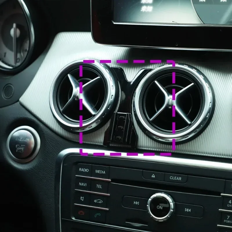 

Car Phone Holder For Mercedes Benz B Class W246 2011 2012 2013 2014 2015-2019 Wireless Charging Gravity Linkage Bracket Stand