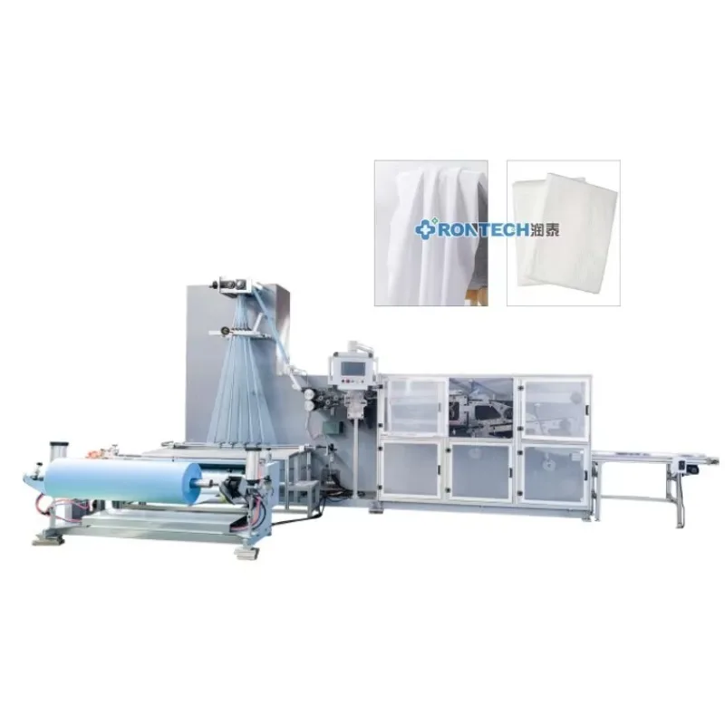 Customized Fully Automatic Non Woven Towel Folding Machine With Ultrasonic Good Quality Popular In The Market