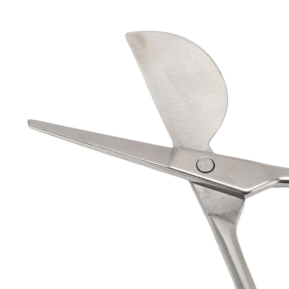 Double Bent Handle Duckbill Scissors 6 Inch Curved Offset Handle Carpet Scissors Silver Tufting Scissors Carpet Pile