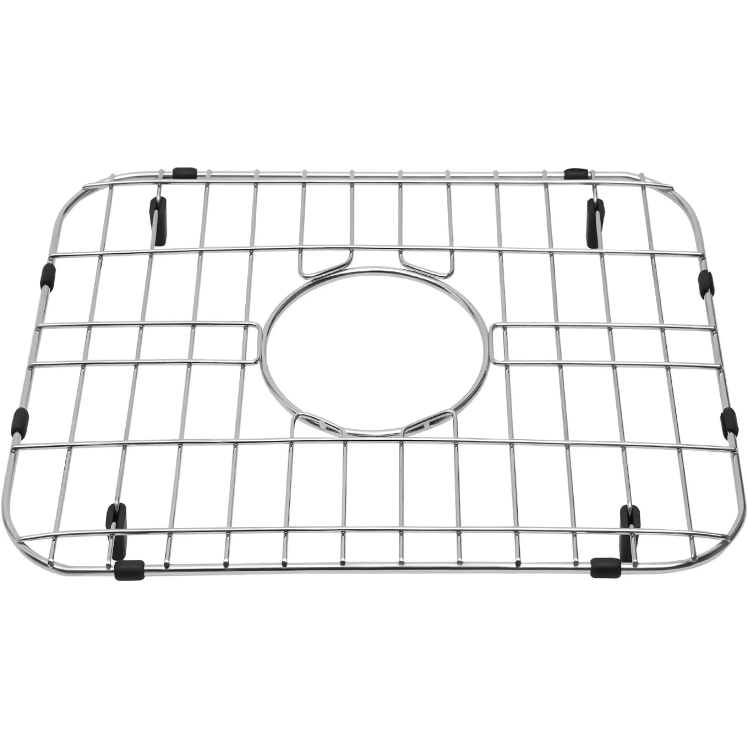 

Решетка для раковины 16 x 12-1/2 дюйма, центральный слив с угловым радиусом 1-1/2 дюйма