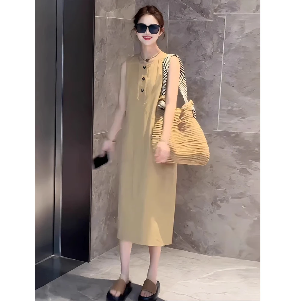 Dresses Sleeveless Womens Purple Autumn Corduroy Checked Lapel Buttoned Sashes Belted Regular Fit College Classrooms Academy Y2K