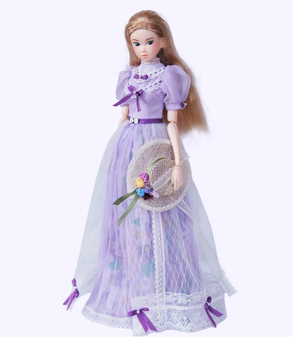 

【2-4 Weeks Made】1/6 Scale Fashionable Sweet Elegant Bow Mesh Dress Fit 30cm momoko OB24 OB27 Bedoll PP ST FR Body