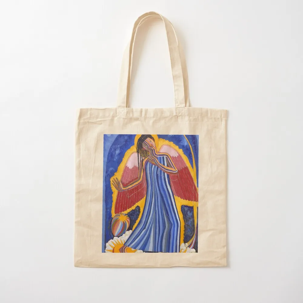 Archangel standing at the North Tote Bag