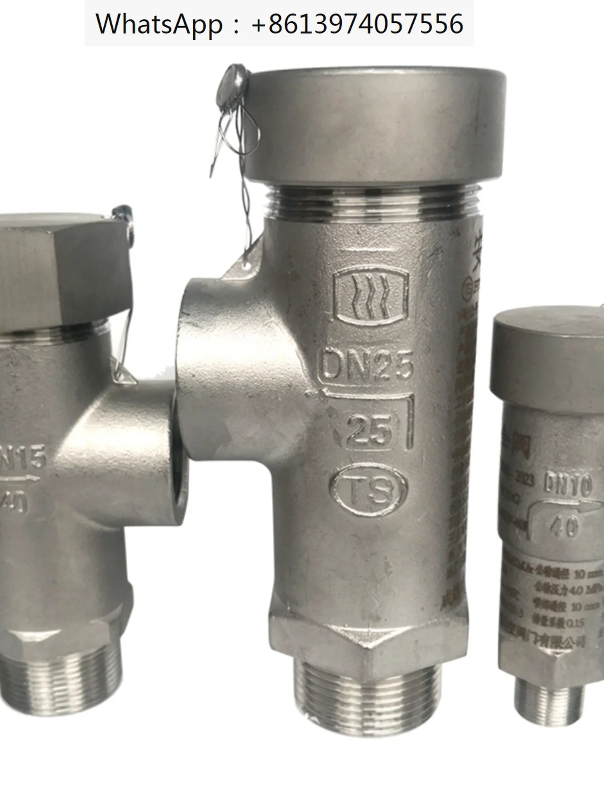 KDA21F-25P 40P 16P stainless steel low-temperature safety valve DN10 15 20 25 Chuankong valve