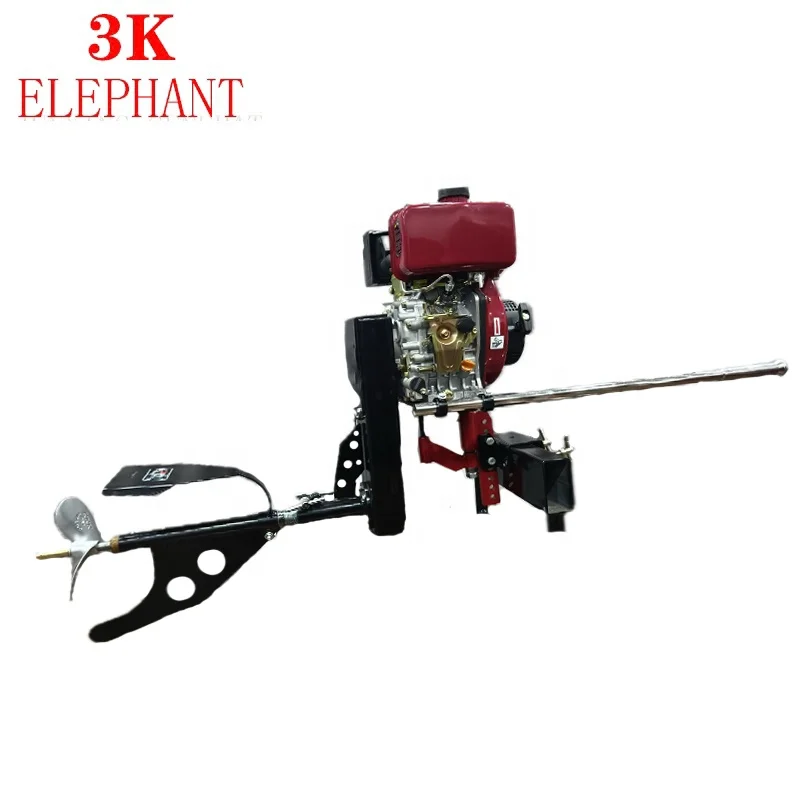 Поверхностный привод JX200C с дизельным двигателем 178F-6HP, грязевой двигатель с коротким хвостом JX200C, лучший выбор (без двигателя)