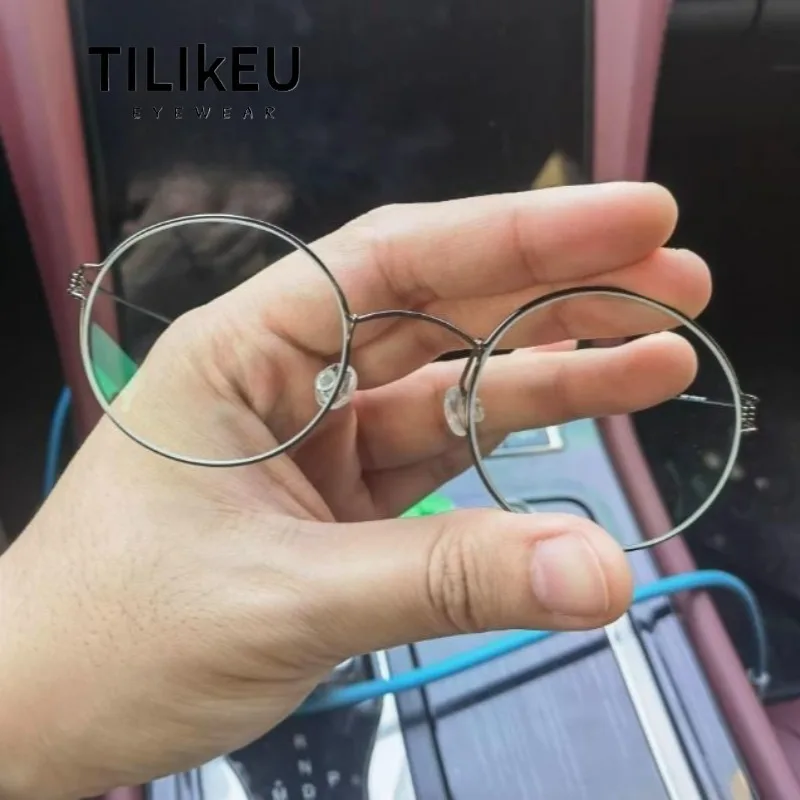 denmark-designer-prescription-glasses-for-women-oversized-gold-silk-side-frame-ultralight-pure-titanium-eyeglasses-frame-for-men