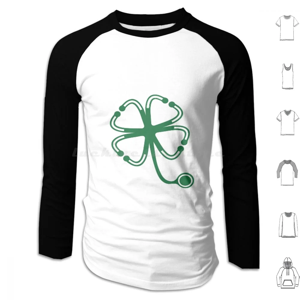 Day Nurse Unisex Short Sleeve , Gift , Green Shamrock Shirt For Nursing Student , Nurse Hoodies Long Sleeve Day